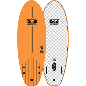 Ocean and Earth The Bug Mini Softboard 62" Orange