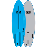 O&E Ocean & Earth Ezi-Rider Softboard 6'0" Blue - Surfboard