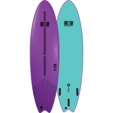 O&E Ocean & Earth Ezi-Rider Softboard 7'0" Mauve - Surfboard