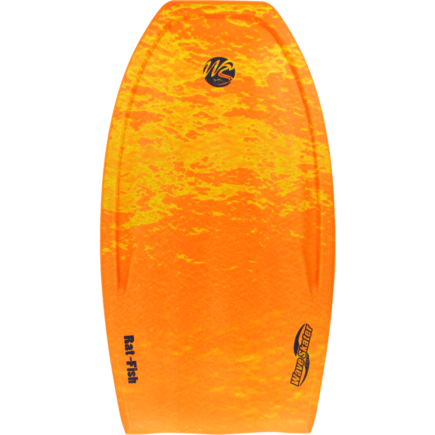 Wave Skater Bodyboard - Rat Fish 42" Yellow/Orange | Universo Extremo Boards Surf & Skate