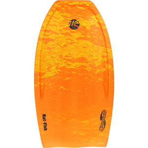Wave Skater Bodyboard - Rabbit Fish 45" Yellow/Orange | Universo Extremo Boards Surf & Skate