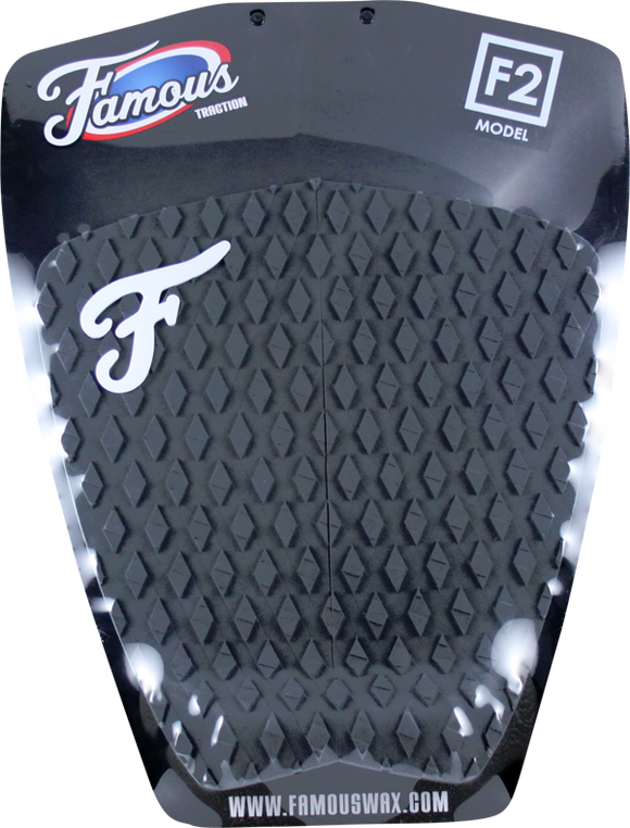 Famous Deluxe F2 Grey TRACTION - 2 PIECES | Universo Extremo Boards Surf & Skate