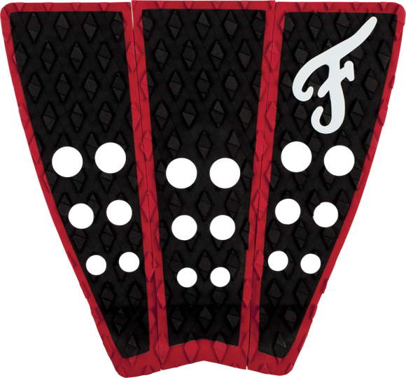 Famous Hatteras 3pc Black/Red Traction