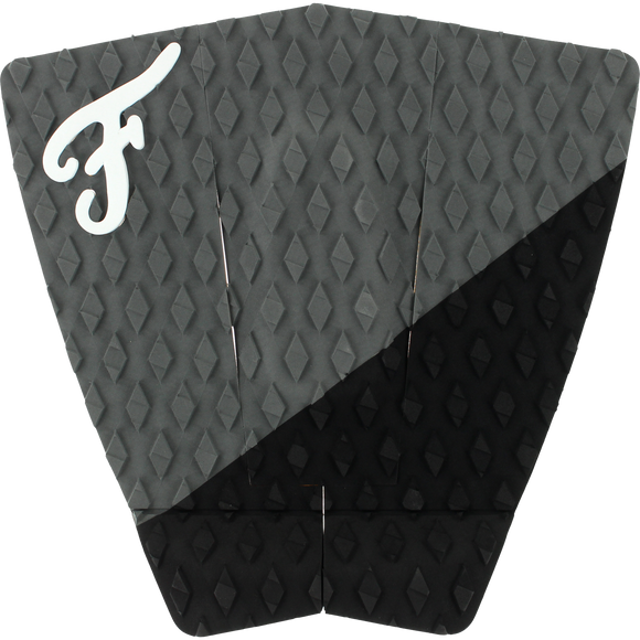 Famous Port Coal/Black Surfboard Traction Pad - 3 PIECES | Universo Extremo Boards Surf & Skate
