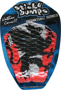 Sticky Bumps Nathan Carroll Traction-Red/Black/Charcoal