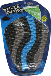Sticky Bumps Rastovich Traction-Blue/Black/Char Recycled Foam