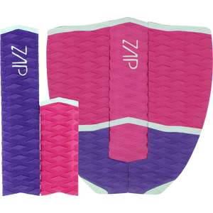 Zap Cube Tail Pad Purple/Pink/White | Universo Extremo Boards Surf & Skate