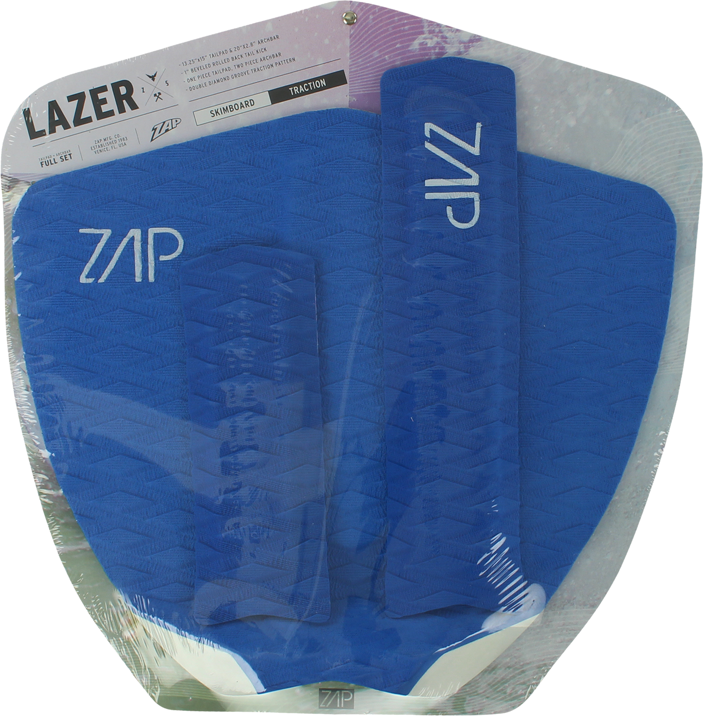 Zap Lazer Tail/Arch Bar Set Blue