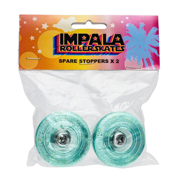Impala Skate Spare Stoppers 2 Units Holographic