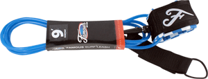 Famous Deluxe Everyday 9' Blue Leash