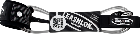 Leashlok Team Surfboard Leash 7' Grey  | Universo Extremo Boards Surf & Skate