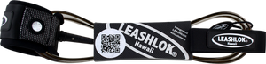 Leashlok Team Surfboard Leash 7' Black  | Universo Extremo Boards Surf & Skate