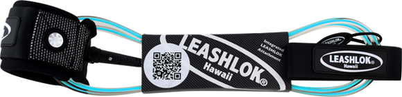 Leashlok Team Surfboard Leash 8' Blue  | Universo Extremo Boards Surf & Skate