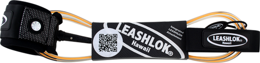 Leashlok Team Surfboard Leash 9' Orange  | Universo Extremo Boards Surf & Skate