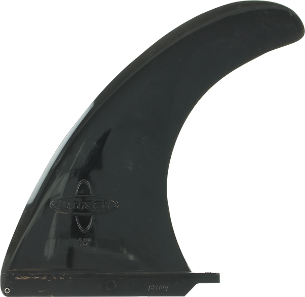 Dorsal Longboard Signature Series Fin 10" Black Surfboard FIN  -  1 SINGLE FIN