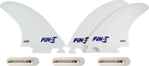 Fin-S Production Set Am-1 White 3 Fins/3 Boxes Surfboard FIN - 3PCS KIT