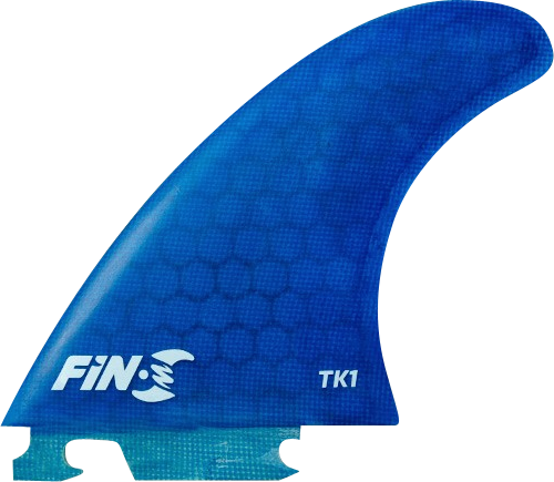 Fin-S Tk-1 Honeycomb Blue 3 Fins Surfboard FIN  -  SET OF 3PCS