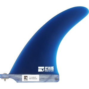 Fins Unlimited D Performance 7" Blue Surfboard FIN 
