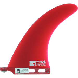Fins Unlimited D Performance 8" Red Surfboard FIN 