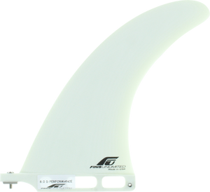 Fins Unlimited D Performance 8" White Surfboard FIN 