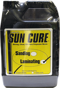Sun Cure Quart Laminating Resin