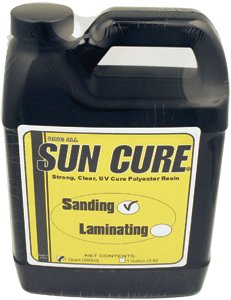 Sun Cure Quart Sanding Resin