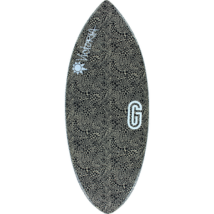 Victoria Grommet Skimboard - SMALL 46x18 - Raven  | Universo Extremo Boards Surf & Skate