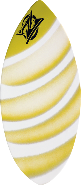 Skimboard Zap Wedge Small Skimboard - 40x17.5 Assorted Yellow| Universo Extremo Boards