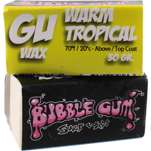 Bubble Gum Gu-Wax Warm/Tropical Single Bar