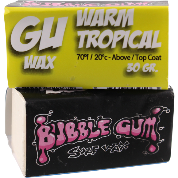 Bubble Gum Gu-Wax Warm/Tropical Single Bar