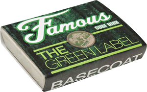 Famous Green Label Basecoat Single Bar Wax Organic