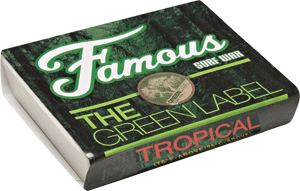 Famous Green Label Tropical Single Bar Wax Organic