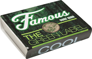 Famous Green Label Cool Single Bar Wax Organic