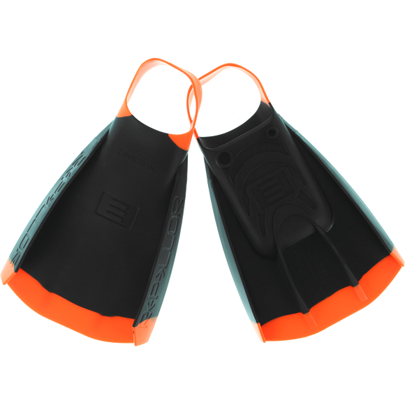 Dmc Repellor Swim Fins xs-Black/Orange (Size4-5)