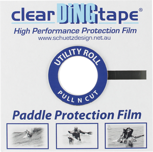 Clear Ding Tape Paddle Blade Film 20mm x 50m ROLL (Utility Roll - Pull'n'Cut) | Universo Extremo Boards Surf & Skate