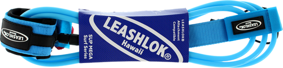 Leashlok SUP MEGA Surf 10' Leash Blue 9mm thick | Universo Extremo Boards Surf & Skate