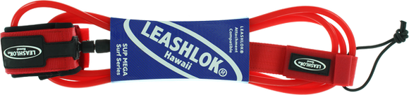 Leashlok SUP MEGA Surf 10' Leash Red 9mm thick | Universo Extremo Boards Surf & Skate