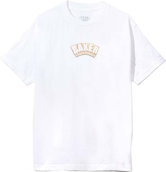 Baker Arch T-Shirt - Size: SMALL White/Cream