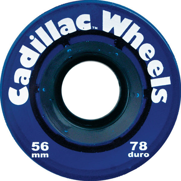 Cadillac 56mm Blue Skateboard Wheels (Set of 4) - Universo Extremo Boards