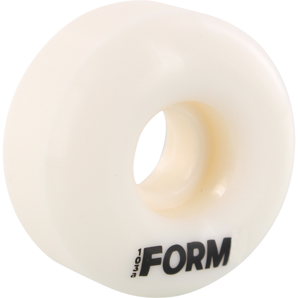 Form Solid 52mm White Skateboard Wheels (Set of 4)