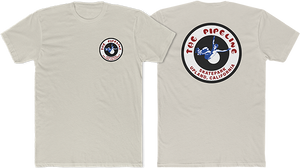 45rpm Pipeline Skatepark T-Shirt - Size: MEDIUM Tan