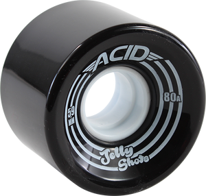 Acid Jelly Shots 59mm 80a Black  Skateboard Wheels (Set of 4)