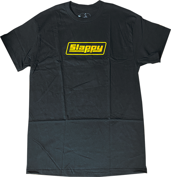 Slappy OG Logo T-Shirt - Size: MEDIUM Black
