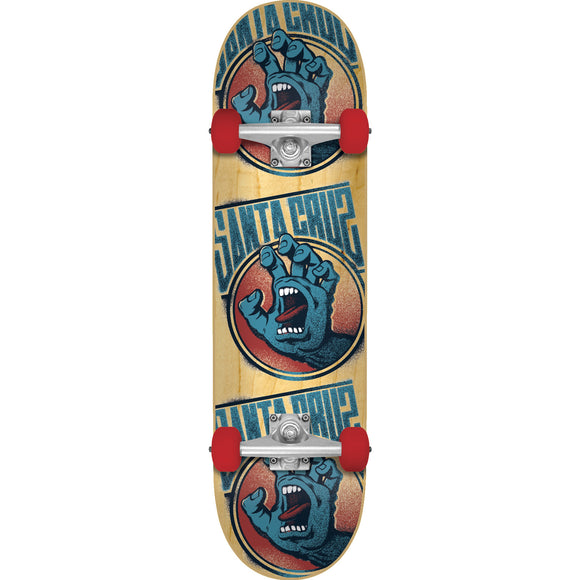 Santa Cruz Screaming Hand Tag Complete Skateboard -7.6 | Universo Extremo Boards Skate & Surf