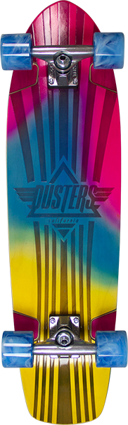 Dusters Keen Retro Fades Cruiser Complete Skateboard -31