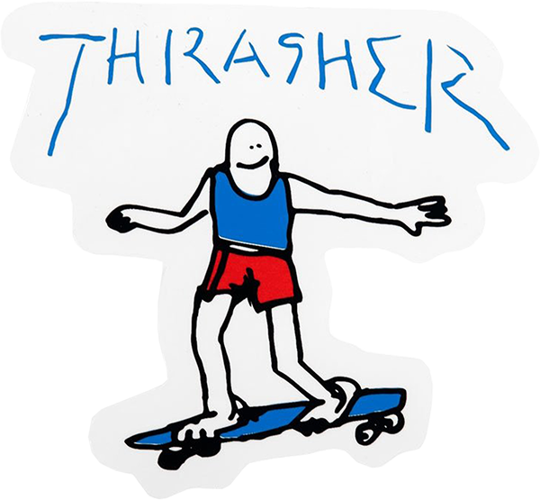 Thrasher Gonz Logo Decal