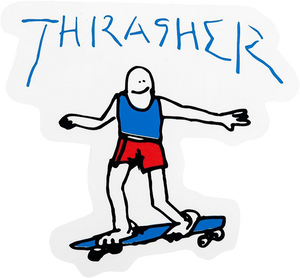 Thrasher Gonz Logo Decal