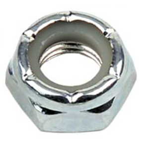 Standard Axle Nut Silver (5/16-24)