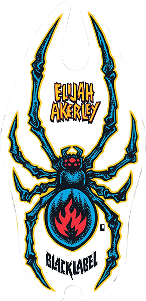Black Label Akerley Spider Decal Single