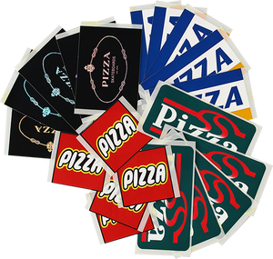 Pizza Sticker Pack#1 20/Pack Assorted Decals